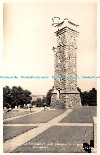 R408308 Macdonald Monument and Cromarty Dingwall Frith Valentine RP