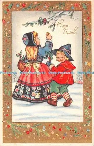 R408443 Buon Natale Postkarte