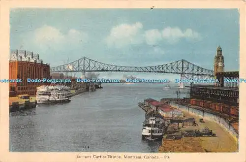 R410561 Jacques Cartier Brücke Montreal Kanada 80 Fotogelatine Gravur