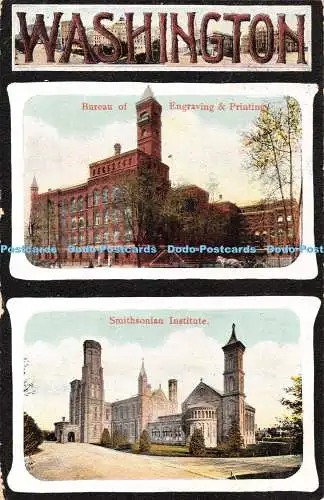 R408769 Washington Bureau of Engraving and Printing Smithsonian Institute Multi