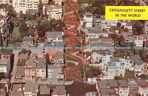 R410735 Schiefeste Straße der Welt Lombard Street San Francisco zwischen Leav