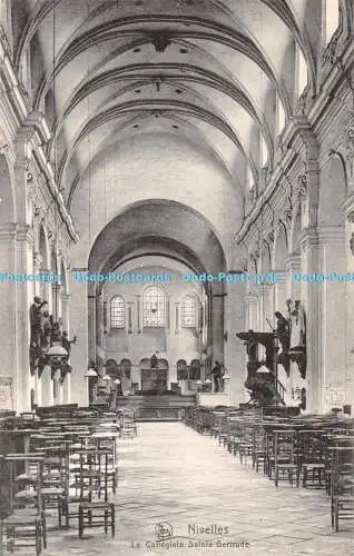 R408936 Nivelles La Collegiale Sainte Gertrude A and F Godeaux Soeurs Ern Nels T