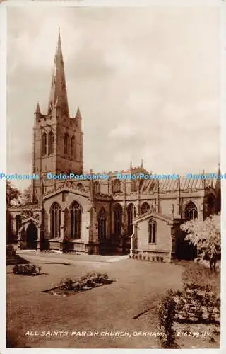 R408971 Oakham All Saints Parish Church Valentine RP 1939