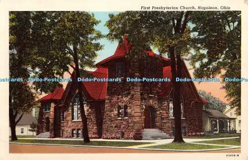 R410929 First Presbyterian Church Napoleon Ohio 65458 N Shaffs Drug Stores C R A