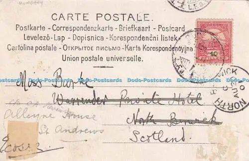 R410931 Fec Ch Scolik Wien VII Grußkarte 1901 Frau und Mann