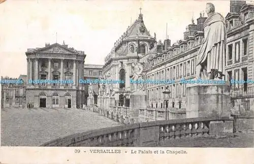 R410987 39 Versailles Le Palais et la Chapelle La Cereine