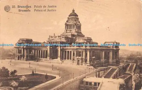 R411205 Albert 32 Brüsseler Justizpalast Bruxelles Palais de Justice A Dohme