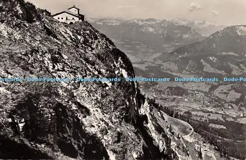 R411234 Parkplatz und Kehlsteinhaus gegen Berchtesgaden Anton Hafner Aqfa