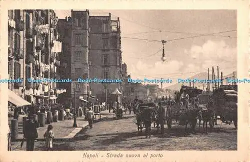 R411314 Napoli Strada nuova al porto 10684 Brunner