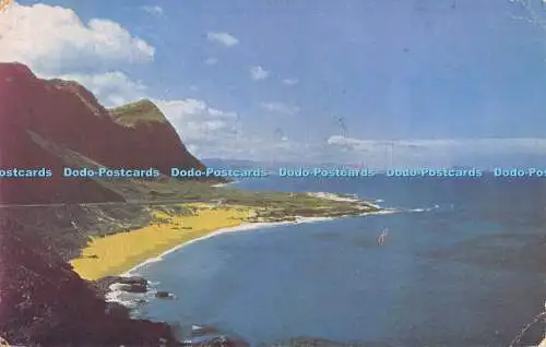R413225 Windward Oahu von Makapuu Point Mike Roberts Farbproduktion 1950