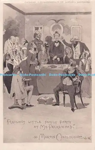 R409488 Angenehme kleine Familienparty bei Mr Pecksniff Martin Chuzzlewit