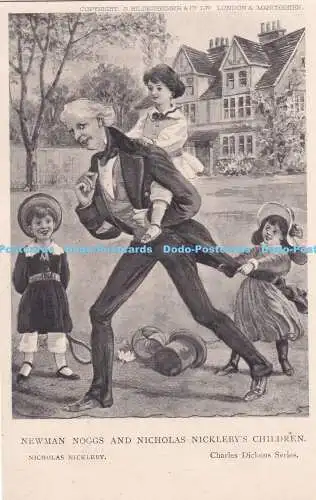R409491 Newman Noggs and Nicholas Nickleby Children S Hildesheimer Charles Dicke