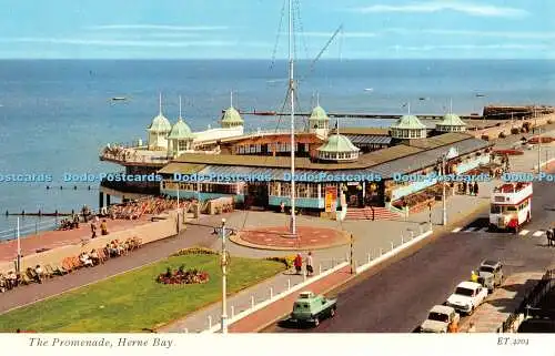 R413277 Herne Bay Die Promenade Elgate Postkarten