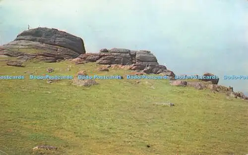 R415204 Haytor Rocks Plastichrome von Colourpicture H A Summers 1965