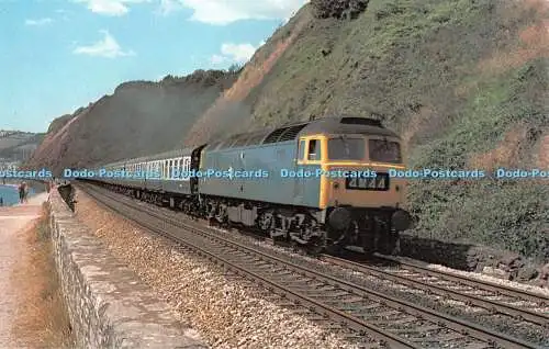 R415267 Eine unbekannte Klasse 47 zwischen Teignmouth und Dawlish im Oxford Publis