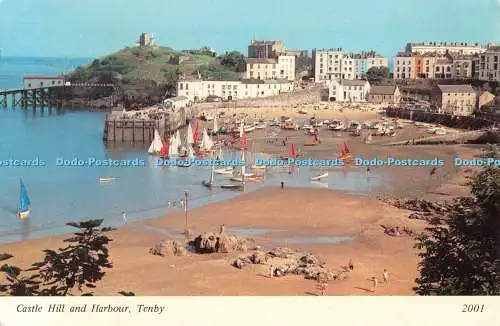 R413395 Tenby Castle Hill and Harbour Archway Werbung 1984