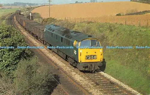 R413421 Class 52 Western No D 1005 Western Venturer with an up good train at Tr