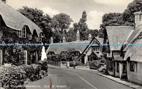 R409801 Old Village Shanklin Isle Of Wight K 1972 D Silveresque 3059V Style Post