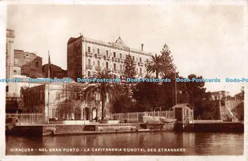 R415452 Siracusa Nel Gran Porto La Capitaneria El Hotel Des Entrangers G C di A