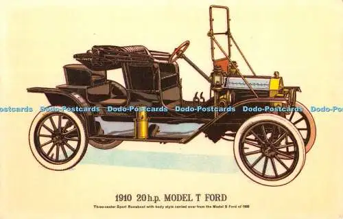 R413639 Model T Ford Dreisitzer Sport Runabout mit Karosseriestil übertragen fr