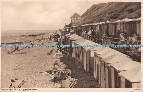R411872 Beeston Beach Sheringham 16969 Bertram A Watts