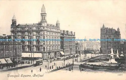 R417539 Belfast Donegall Square Valentinstag Postkarte