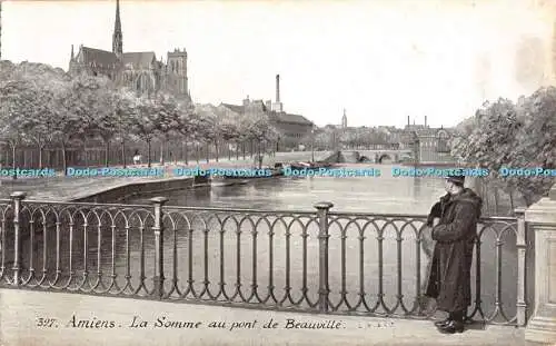 R413713 Amiens La Somme au pont de Beauville L V und Cie
