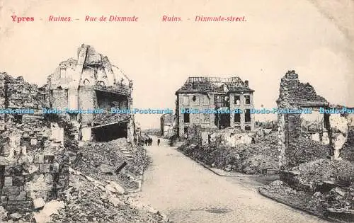 R413733 Ypern Ruins Dixmude Street PhoB
