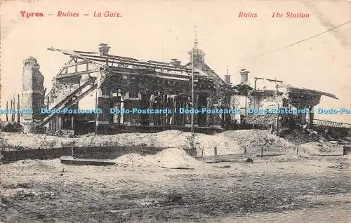 R413734 Ypern Ruins The Station PhoB