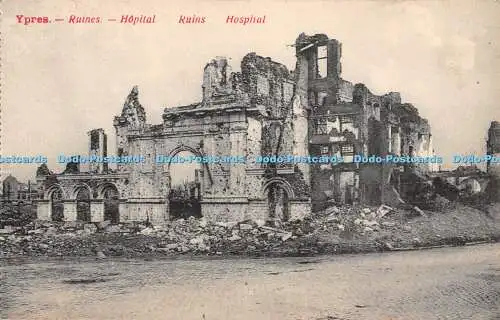 R413741 Ypern Ruins Hospital PhoB