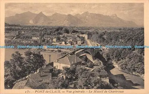 R413801 Pont de Claix Vue generale Le Massif de Chartreuse Marf Martinotto frere