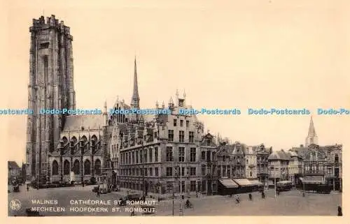 R413826 Malines Cathedrale St Rombaut Coulier Nels