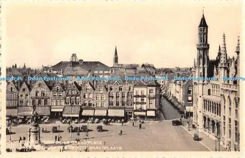 R413827 Brügge Coin de la Grand Place L De Reyghere Nels
