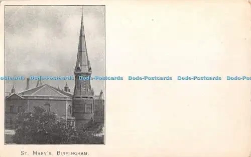 R413847 Birmingham St Mary Postkarte