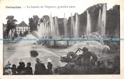 R412055 Versailles Le bassin de Neptune grandes eaux