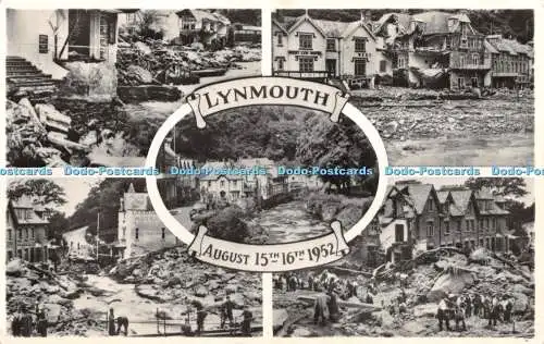 R415787 Lynmouth 15. August 16th 1952 Harvey Barton RP Multi View