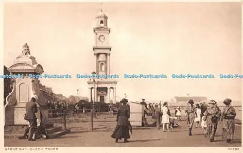 R410165 Herne Bay Clock Tower 50792 Photochrom