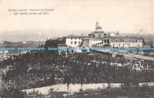 R415809 Firenze Panorama del Convento della Certosa STA 8509