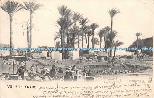 R412150 Village Arabe Egypte 1910