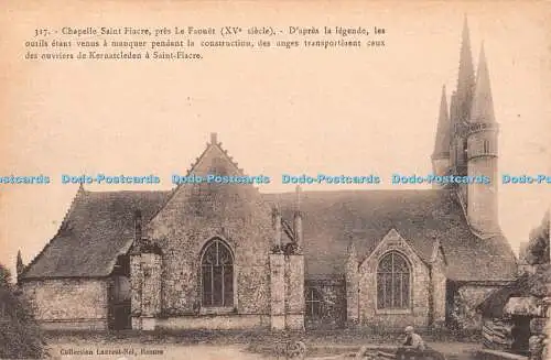 R413983 Chapelle Saint Fiacre pres Le Faouet XV siecle A apres la legende Lauren