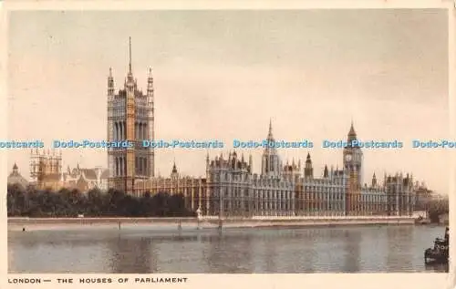 R417871 London The House of Parliament Photogravure 1939