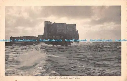 R417951 Napoli Castello Dell Ovo Brunner et C Como