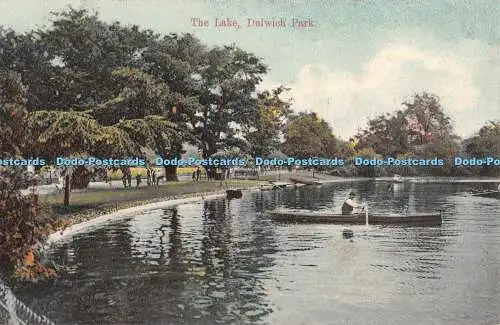 R414186 Dulwich Park The Lake W and K