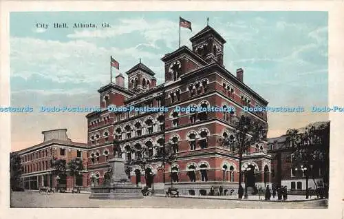 R418098 GA Atlanta City Hall Imperial Post Card