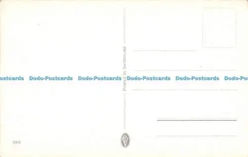 R412479 Gemälde 1005 gedruckt in der Schweiz Postkarte