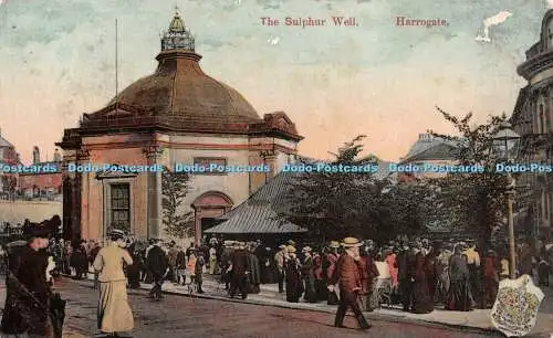R412487 The Sulphur Well Harrogate The Milton Glazette Series No 2010A Woolstone