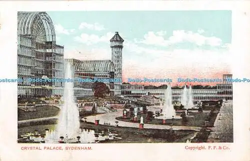 R414366 Sydenham Crystal Palace F F Postkarte