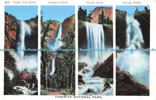 R416362 1299 Yosemite National Park Brautschleier Falls Yosemite Vernal Nevada M K