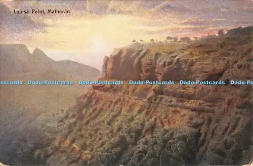 R414493 Matheran Louisa Point Postkarte