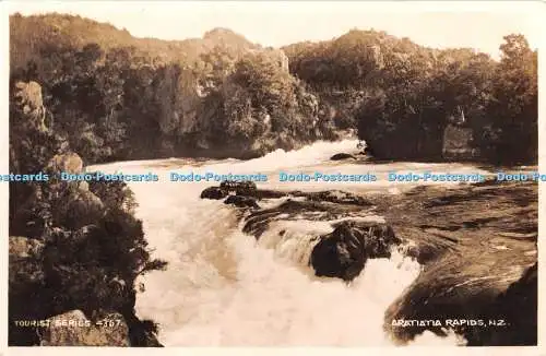 R416433 Tourist Series 4367 Aratiatia Rapids N Z Tourist Series of Real Photogra